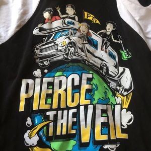 Pierce the veil 2015 tour baseball tee